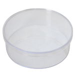 Round Polystyrene Boxes with lids