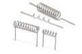 Filamenti di tungsteno arrotolati con numero variabile di fili.