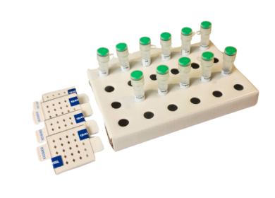 Reagents for improving vitrification of Cryo-EM grids used in single particle analysis.